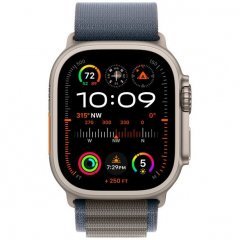 Apple Watch Ultra 2 GPS + Cellular, 49 мм, корпус из титана, ремешок Alpine синего цвета, размер M, MRFC3