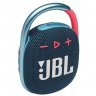Портативная беспроводная колонка JBL Clip 4, Blue/Pink
