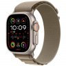 Apple Watch Ultra 2 GPS + Cellular, 49 мм, корпус из титана, ремешок Alpine оливкового цвета, размер L, MRF03