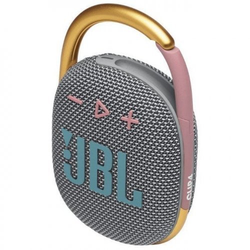 Портативная беспроводная колонка JBL Clip 4, Grey