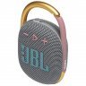 Портативная беспроводная колонка JBL Clip 4, Grey