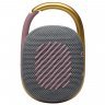 Портативная беспроводная колонка JBL Clip 4, Grey
