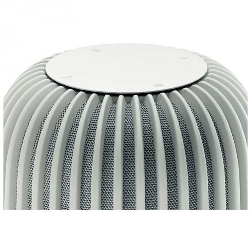 Умная колонка Sber SberBoom с семейством ассистентов Салют, туманный белый