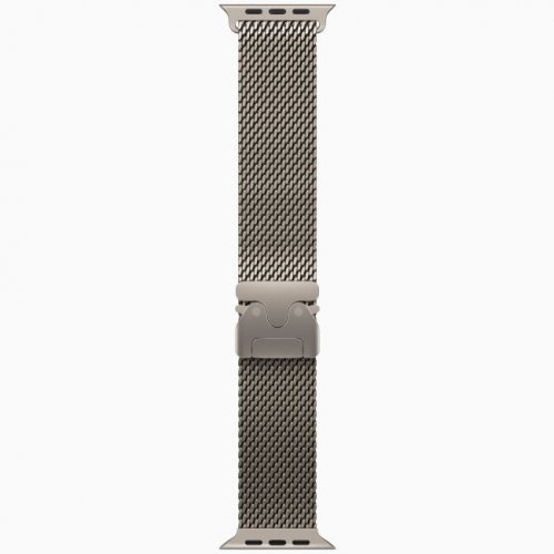 Apple Watch Ultra 3 GPS + Cellular, 49 мм Natural Titanium Case with Natural Titanium Milanese Loop, S