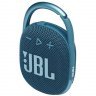 Портативная беспроводная колонка JBL Clip 4, Blue