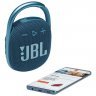Портативная беспроводная колонка JBL Clip 4, Blue