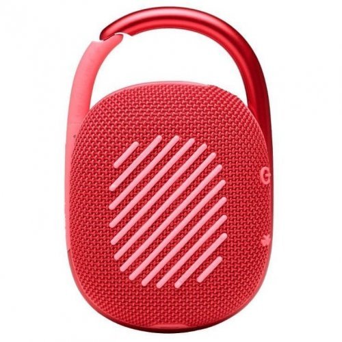Портативная беспроводная колонка JBL Clip 4, Red