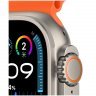 Apple Watch Ultra 2 GPS + Cellular, 49 мм, корпус из титана, ремешок Ocean оранжевого цвета, MRF83