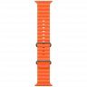 Apple Watch Ultra 2 GPS + Cellular, 49 мм, корпус из титана, ремешок Ocean оранжевого цвета, MRF83