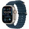 Apple Watch Ultra 2 GPS + Cellular, 49 мм, корпус из титана, ремешок Ocean синего цвета, MRF73