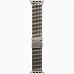 Apple Watch Ultra 3 GPS + Cellular, 49 мм Natural Titanium Case with Natural Titanium Milanese Loop, L