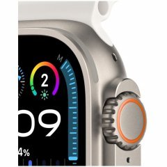Apple Watch Ultra 2 GPS + Cellular, 49 мм, корпус из титана, ремешок Ocean белого цвета, MRF93