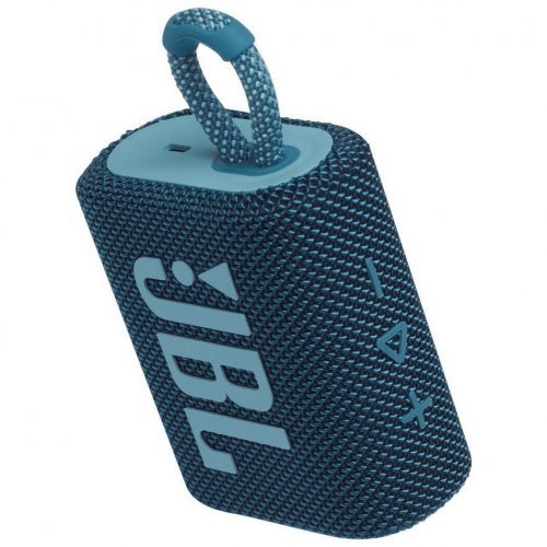 Беспроводная акустика JBL GO 3, Blue