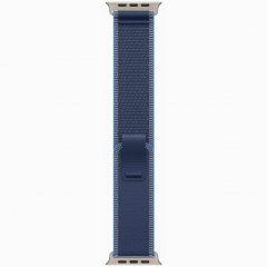 Apple Watch Ultra 3 GPS + Cellular, 49 мм Natural Titanium Case with Blue/Bright Blue Trail Loop, S/M