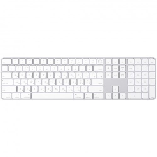 Клавиатура Magic Keyboard с Touch ID и цифровой панелью для Mac с чипом Apple белый