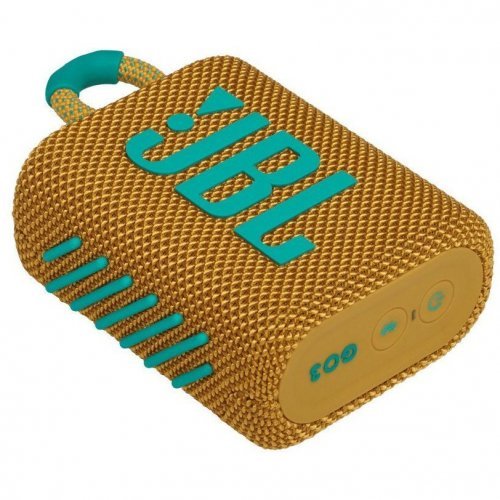 Беспроводная акустика JBL GO 3, Yellow