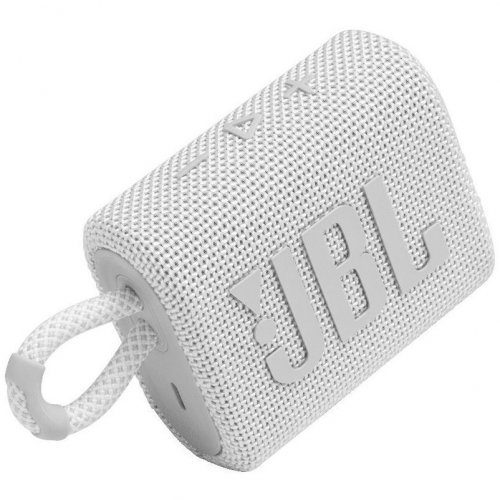 Беспроводная акустика JBL GO 3, White
