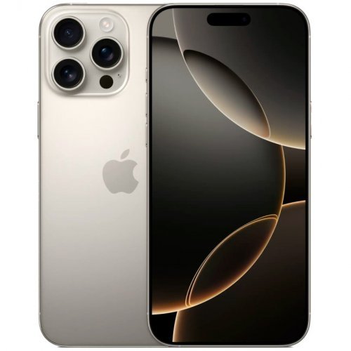 Apple iPhone 16 Pro 512 ГБ, Natural Titanium, Титановый Бежевый