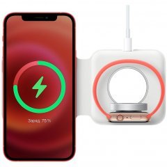 Двойное зарядное устройство Apple MagSafe, белый