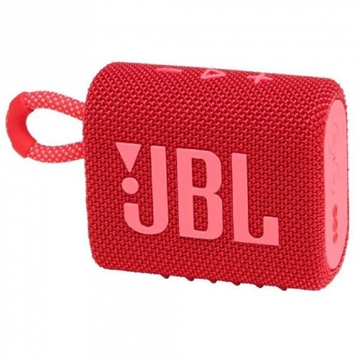Беспроводная акустика JBL GO 3, Red