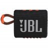 Беспроводная акустика JBL GO 3, Black/Orange