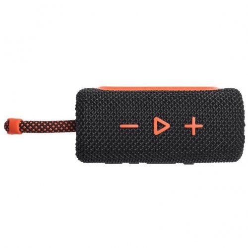 Беспроводная акустика JBL GO 3, Black/Orange