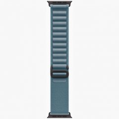 Apple Watch Ultra 3 GPS + Cellular, 49 мм Black Titanium Case with Light Blue Alpine Loop, L