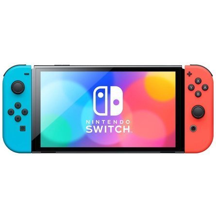 Портативная игровая консоль Nintendo Switch OLED-модель, синий-красный