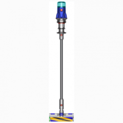 Беспроводной вертикальный пылесос Dyson V12 Detect Slim Fluffy SV46, Blue/Nickel