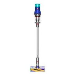 Беспроводной вертикальный пылесос Dyson V12 Detect Slim Fluffy SV34, Blue/Nickel