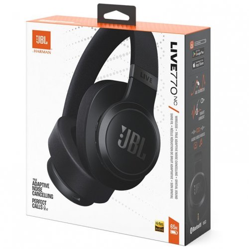 Беспроводные наушники JBL Live 770NC, Black, черный