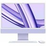 Apple iMac 24" Retina 4,5K, M3 (8C CPU, 10C GPU, 2023), 8 ГБ, 256 ГБ SSD, Purple, Фиолетовый, MQRV3