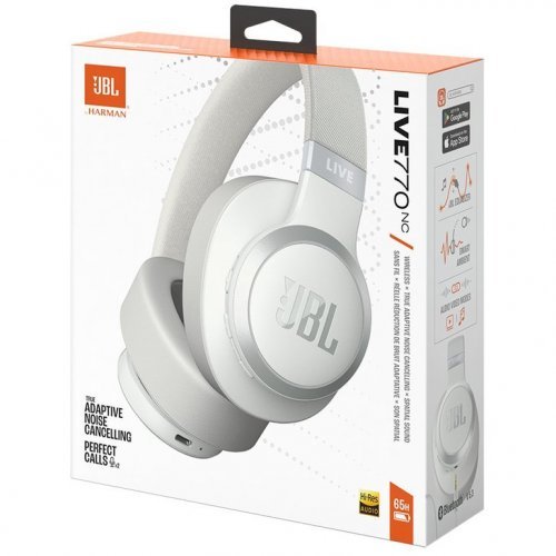 Беспроводные наушники JBL Live 770NC, White, белый