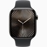 Apple Watch Series 10 GPS + Cellular, 46 мм Slate Titanium Case with Black Sport Band, S/M, MWYD3Q