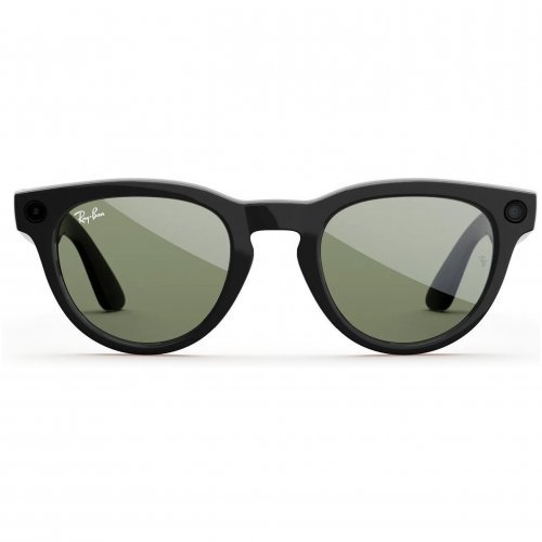Умные очки Ray-Ban Headliner Matte Rebel Black/Brown 1