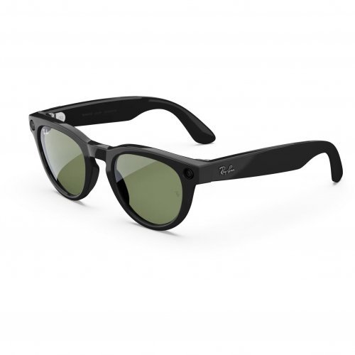 Умные очки Ray-Ban Headliner Matte Rebel Black/Brown 1