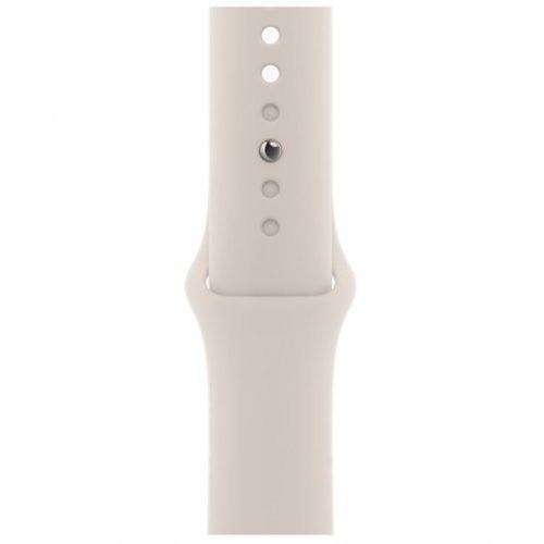 Apple Watch SE 2023, 40 мм, корпус из алюминия цвета сияющая звезда, спортивный ремешок цвета сияющая звезда M/L, MR9V3