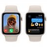 Apple Watch SE 2023, 40 мм, корпус из алюминия цвета сияющая звезда, спортивный ремешок цвета сияющая звезда M/L, MR9V3