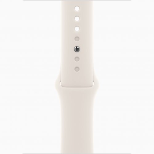 Apple Watch Series 10 GPS + Cellular, 46 мм Gold Titanium Case with Starlight Sport Band, S/M, MWYX3Q