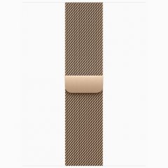 Apple Watch Series 11 GPS + Cellular, 42 мм Gold Titanium Case with Gold Milanese Loop