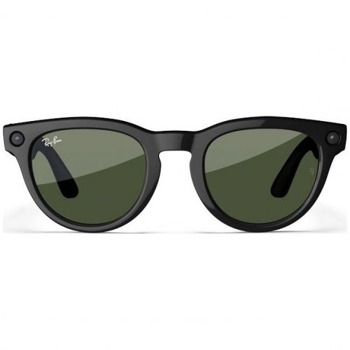 Умные очки Ray-Ban Wayfarer Shiny Black/Green