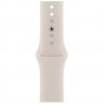 Apple Watch SE 2023, 40 мм, корпус из алюминия цвета сияющая звезда, спортивный ремешок цвета сияющая звезда S/M, MR9U3