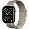 Apple Watch Series 11 GPS + Cellular, 42 мм Natural Titanium Case with Natural Milanese Loop
