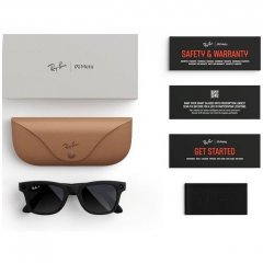 Умные очки Ray-Ban Wayfarer Matte Black/Graphite