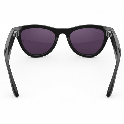 Ray-Ban Meta Skyler Gen 2 Shiny Black / Clear to Amethyst Trans