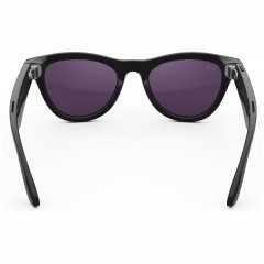 Ray-Ban Meta Skyler Gen 2 Shiny Black / Clear to Amethyst Trans