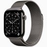 Apple Watch Series 11 GPS + Cellular, 46 мм Slate Titanium Case with Slate Milanese Loop