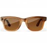 Умные очки Ray-Ban Wayfarer Shiny Caramel/Brown