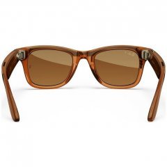 Умные очки Ray-Ban Wayfarer Shiny Caramel/Brown