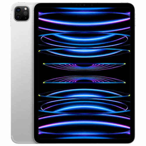 Apple iPad Pro (2022) 11" Wi-Fi + Cellular 256 ГБ, Silver, Серебристый
